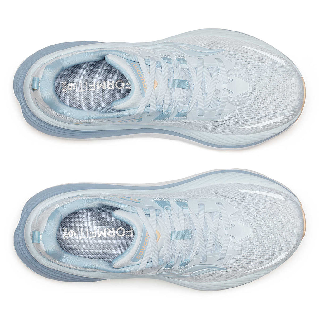 Vista detallada de los Tenis Saucony Hurricane 24 Mujer, ideales para running diario y con envío rápido en Colombia