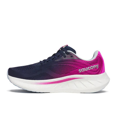 TENIS SAUCONY WOMEN'S RIDE 18 NAVY/FUCSIA en Colombia