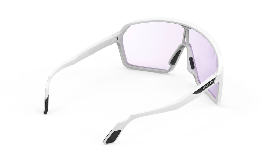 Lentes deportivas Rudy Project Spinshield con diseño aerodinámico para el ciclismo.